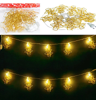 Гірлянда електрична Ялинка золото LED 2 м  16544