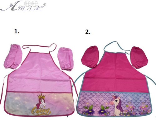 Фартук дитячий з нарукавниками Єдиноріг 127-1 Фартук дитячий з нарукавниками Єдиноріг 127-1