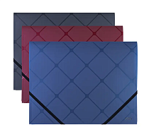 Папка на гумках А4 Deli кольорова Мікс 39621