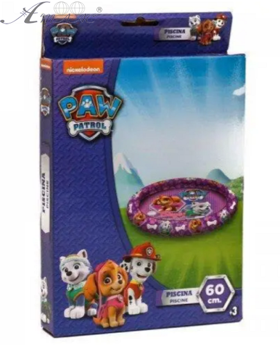 Бассейн мини надувной Щенячий патруль круглый диаметр 60 см A-Toys LA-2210 фото 2 Бассейн мини надувной Щенячий патруль круглый диаметр 60 см A-Toys LA-2210 фото 2