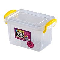 Контейнер харчовий з ручками  0,45 л 11,5*8,5*7,5 см пластик А-2