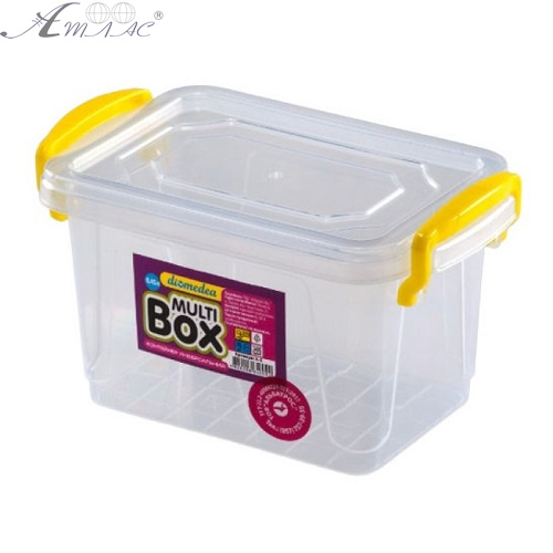 Контейнер харчовий з ручками 0,45 л 11,5*8,5*7,5 см пластик А-2 Контейнер харчовий з ручками 0,45 л 11,5*8,5*7,5 см пластик А-2