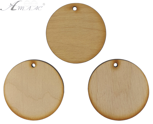 Фигурка фанерная - Кулон круглый простой 3 шт, 25-42 мм AS-4668, В-0129 Фигурка фанерная - Кулон круглый простой 3 шт, 25-42 мм AS-4668, В-0129