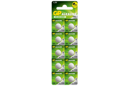Батарейка таблетка 191 GP 8 LR55 Alkaline 1.5V 11,6х2,05мм 2017р!!! 17103 Батарейка таблетка 191 GP 8 LR55 Alkaline 1.5V 11,6х2,05мм 2017р!!! 17103