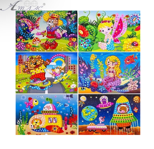 Мозаїка за номерами MSK мікс картинок 13-127 фото 2 Мозаїка за номерами MSK мікс картинок 13-127 фото 2