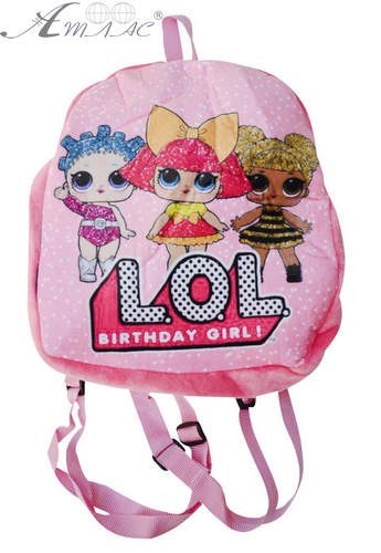 Игрушка Мягкая Рюкзак LOL 20 * 30 см микс С29224 Игрушка Мягкая Рюкзак LOL 20 * 30 см микс С29224