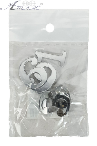 Пластиковые Цифры арабские 4шт ЗЕРкальные серебро 2мм h=3см AS-0072 Пластиковые Цифры арабские 4шт ЗЕРкальные серебро 2мм h=3см AS-0072