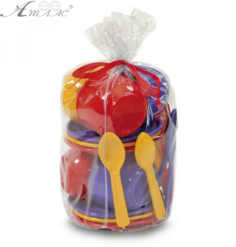 Игрушка Набор  Посудки Юника для чаепития 18 предметов 16856 фото 2