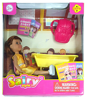 Кукла Defa Lucy Малышка в школе 13 см  8298