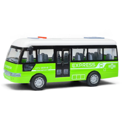 Игрушка Автобус со светом и звуком инерционный 19 см YM9907F фото 2 Игрушка Автобус со светом и звуком инерционный 19 см YM9907F фото 2