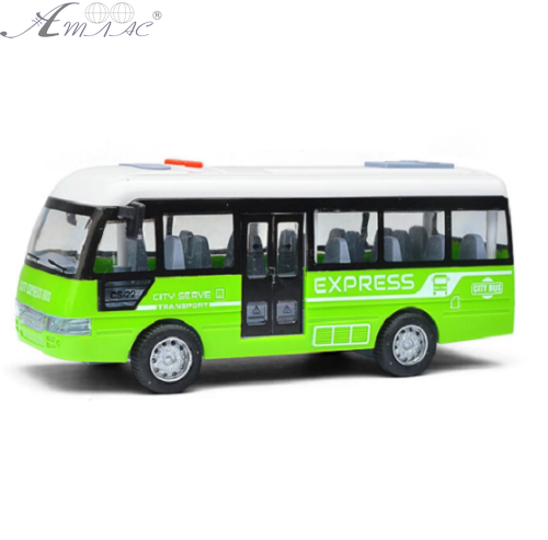 Іграшка Автобус зі світлом та звуком інерційний 19 см YM9907F фото 2 Іграшка Автобус зі світлом та звуком інерційний 19 см YM9907F фото 2