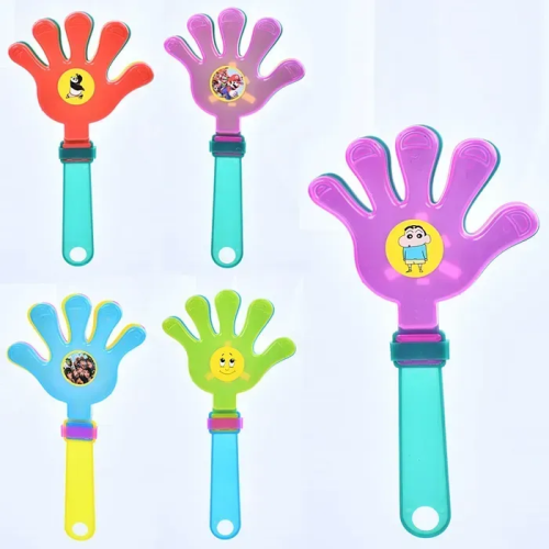 Игрушка Ладошка трещотка пластик 23см микс цветов 18135 Игрушка Ладошка трещотка пластик 23см микс цветов 18135