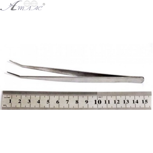 Пинцет изогнутый из нержавеющей стали 14,5 см 18322 Пинцет изогнутый из нержавеющей стали 14,5 см 18322