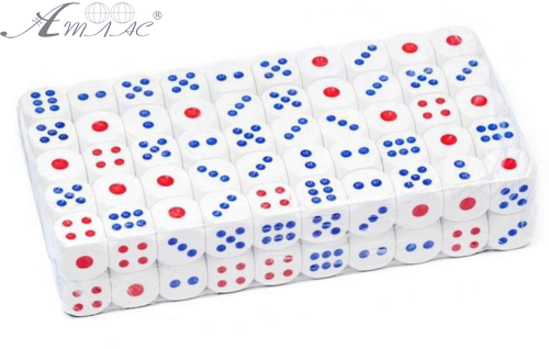 Кубики кості гральні зарики 1 шт 1,5см 04286 фото 2 Кубики кості гральні зарики 1 шт 1,5см 04286 фото 2