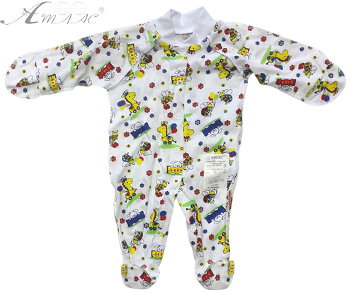 Комбінезон для дівчинки мікс, із закритими рукавами, р.36(18) 12699