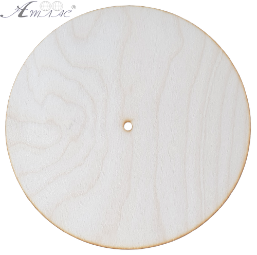 Основа для годинника з фанери 4 мм № 30 Кругла d = 35 см AS-4855
