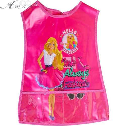 Фартух дитячий з кишенею Дівчинка рожевий 23560-20 Фартух дитячий з кишенею Дівчинка рожевий 23560-20