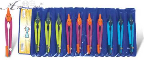 Циркуль металічний у ленті  DE-022BS