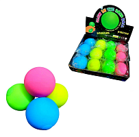 Игрушка антистресс Сквиш Мяч Неон яркий 5,5 см  6070-38