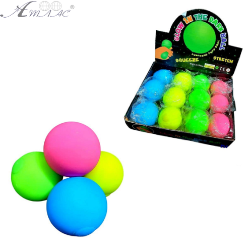 Игрушка антистресс Сквиш Мяч Неон яркий 5,5 см 6070-38 Игрушка антистресс Сквиш Мяч Неон яркий 5,5 см 6070-38