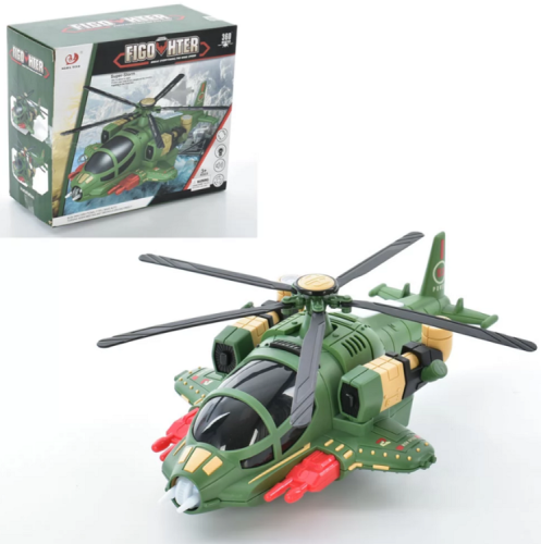Игрушка Вертолет ездит с подсветкой и звуками  8811-25