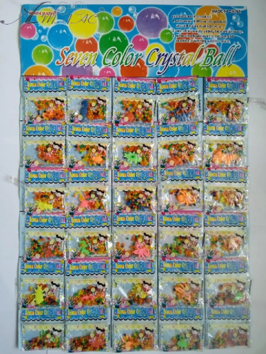 Игрушка Шарики гидрогель 50шт в пакете микс 07372 Игрушка Шарики гидрогель 50шт в пакете микс 07372