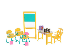 Игрушка Кукольная Мебель набор Gloria Школьный класс  9916  