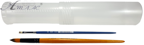 Пенал для кистей, пластиковый раздвигающийся тубус d = 55 мм L = 205 - 330 мм AS-0244, К-4013м фото 2 Пенал для кистей, пластиковый раздвигающийся тубус d = 55 мм L = 205 - 330 мм AS-0244, К-4013м фото 2