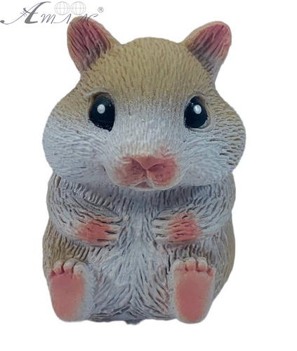 Игрушка Силиконовая тянучка Хомяк Большой 8 см коричневый 05451 Игрушка Силиконовая тянучка Хомяк Большой 8 см коричневый 05451