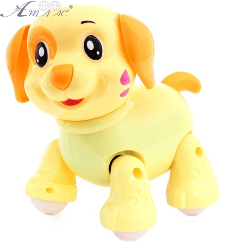 Игрушка Музыкальная Собака свет и звук,ездит 261 Игрушка Музыкальная Собака свет и звук,ездит 261