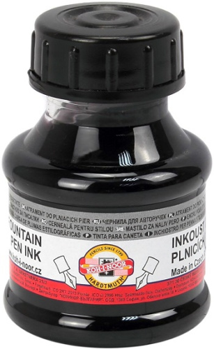 Чернила K-I-N для ручек Черное  50мл 141505