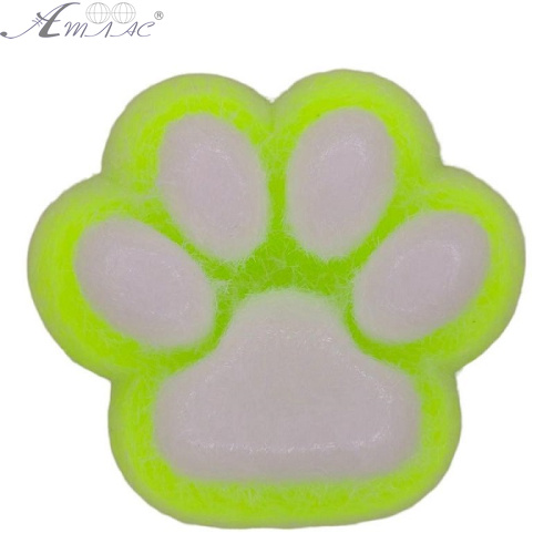 Игрушка антистресс Сквиш - тапа Лапка желтая 7 см 08647