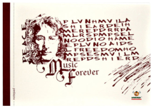 Блокнот Скетчбук Мандарин  А5 40 л склейка, мягкая обложка, Микс Бл-А5-40-ТК-Чл-140*