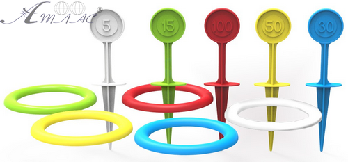 Іграшка Кільцеброс з 5 кільцями ТехноК  4234