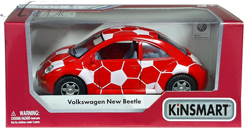 Машинка Kinsmart WV Beetle NEW, розмальована KT5062W, KT5028WR Машинка Kinsmart WV Beetle NEW, розмальована KT5062W, KT5028WR