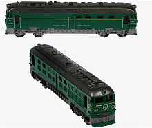 Игрушка Поезд Локомотив Зеленый свет звук 22 см  731-28К