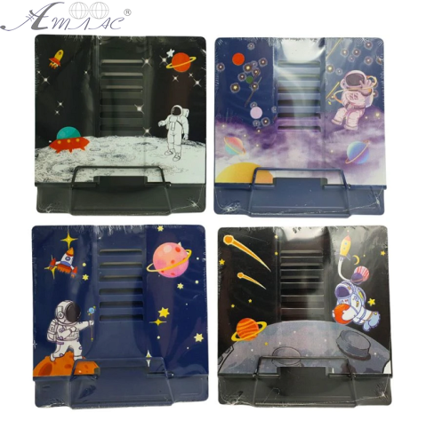 Підставка для книг металева Космос мікс 03729 Підставка для книг металева Космос мікс 03729