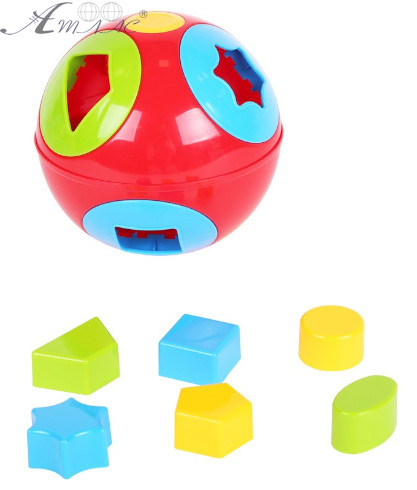 Игрушка Шарик сортер 14 см Технок 2247, 3237