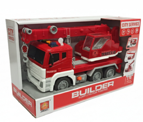 Игрушка Машинка City Service Стоительный Кран 32 см WY812C фото 2 Игрушка Машинка City Service Стоительный Кран 32 см WY812C фото 2