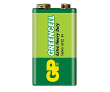 Батарейка КРОНА 1604 GP Greencel 9V солевая 1шт до 07,2027г  04667
