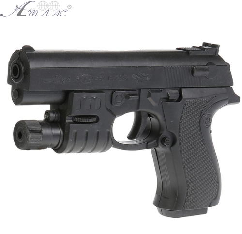 Игрушка Пистолет с лазернім прицелом под пульки  729D