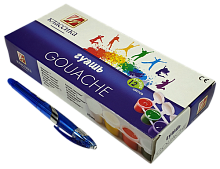 Гуаш набір Промінь &quot;Класика&quot; 12 кольорів 20мл (блок-тара) 21С1376-08