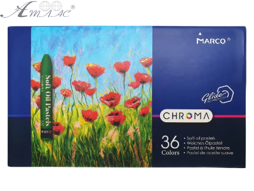 Пастель масляна Marco CHROMA 36 кольори професійна  1091-36CB фото 2