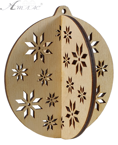 Новогоднее украшение Шарик с ромбами 3D 10 см AS-4256, F-0134 Новогоднее украшение Шарик с ромбами 3D 10 см AS-4256, F-0134