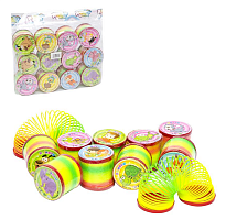 Пружинка браслет спиралька, диаметр 6 см  08712