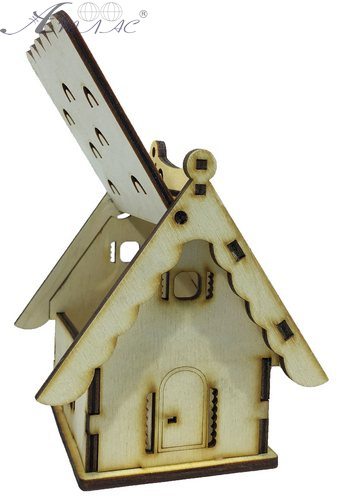 Домик № 16 Шкатулка с открывающейся крышей 8 х 10 х 10 см AS-4265, F-0145 фото 2 Домик № 16 Шкатулка с открывающейся крышей 8 х 10 х 10 см AS-4265, F-0145 фото 2