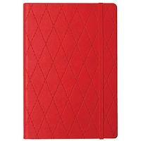 Блокнот на резинке Skiper А5 96 Glamоur красный SK-5815