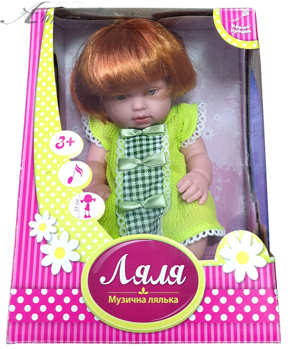 Лялька музична Ляля мікс 27 см 2014-12FMU Лялька музична Ляля мікс 27 см 2014-12FMU