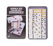 Іграшка Доміно 28 фішок у металевому пеналі Якість!  501070