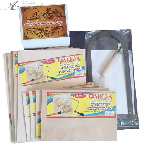 Набор для выпиливания и выжигания № 1 AS-0044, НП-010 фото 2